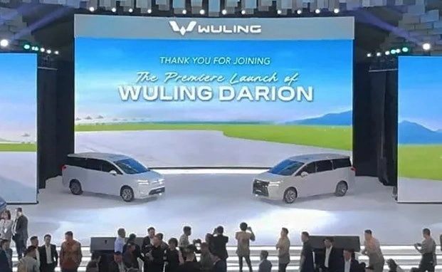 Wuling Darion buatan Cikarang tersedia model EV dan Hybrid. [Instagram]